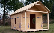 lacná montovaná záhradná chata